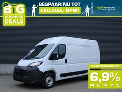 Peugeot Boxer - Zwaar 2.2 HDi 140PK L2H2 3, 5T I Trekhaak 3000 kg trekgewicht I Pack Techno Plus I Verzwaa