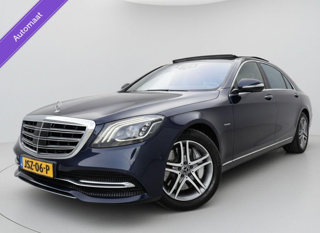 Mercedes-Benz S-klasse - 560 e Lang Pano Cruise Led Leer Camera 2020 Vol Opties Facelift Model Premium Plus Distron - AutoWereld.nl