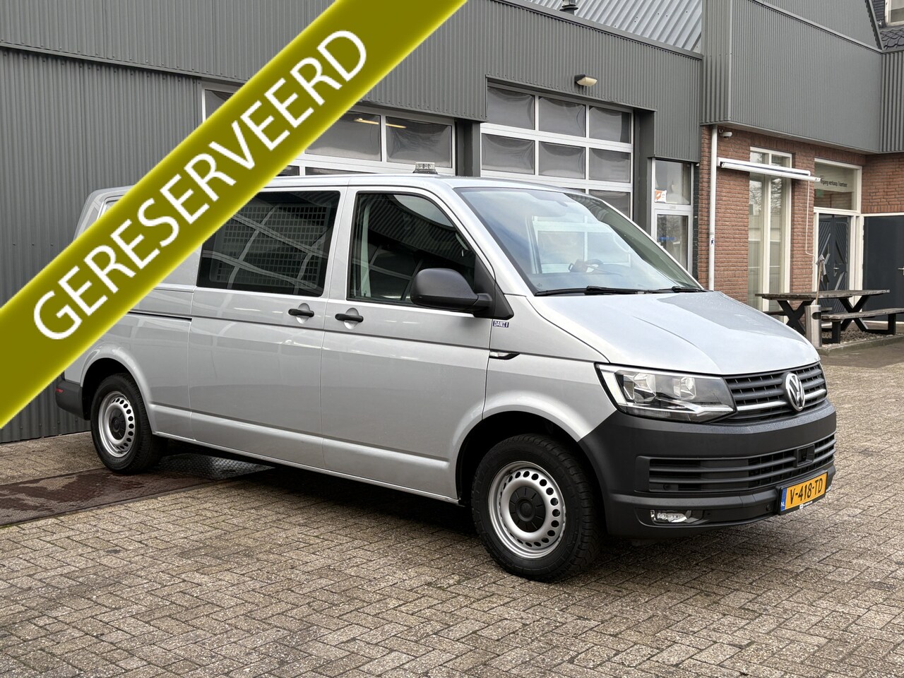 Volkswagen Transporter - 2.0 TSI L2H1 Benzine /CNG Dubbele Schuifdeur Airco Cruise controle Bpm vrij Trekhaak Klep - AutoWereld.nl