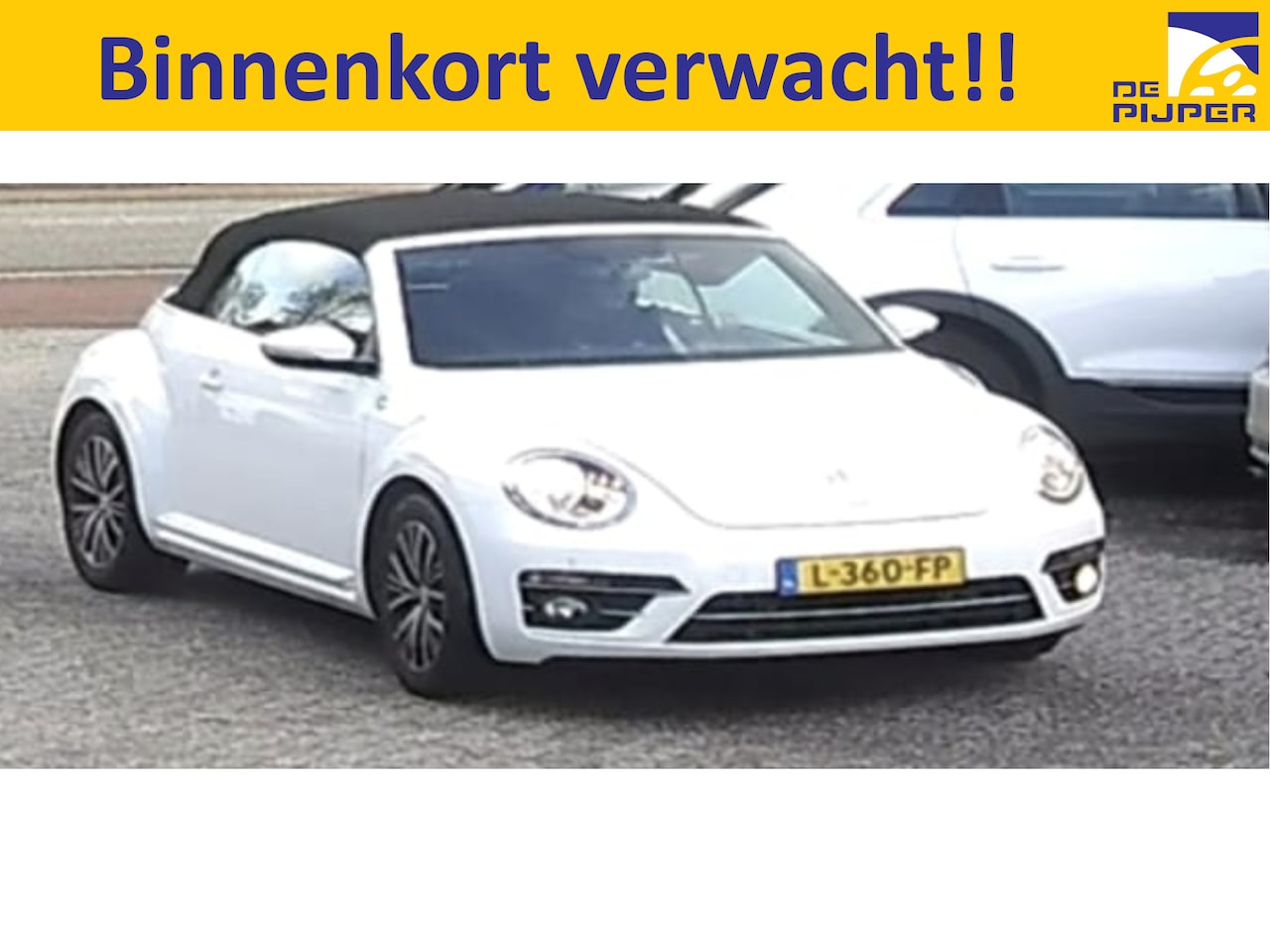 Volkswagen Beetle Cabriolet - 1.2 TSI Design BlueMotion 1.2 TSI Design BlueMotion, BOEKJES,NAP EN ONDERHOUDSHSITORIE - AutoWereld.nl