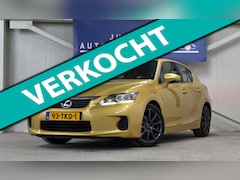 Lexus CT 200h - Hybrid Dealer Onderhouden Leer Nieuwe APK Mooi