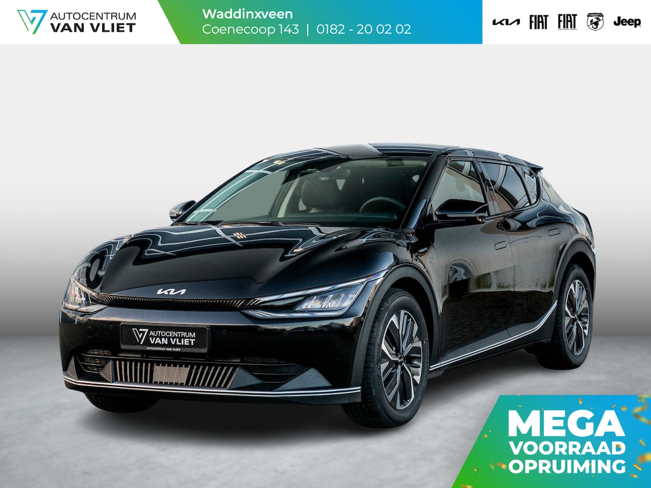 Kia EV6 - Light Edition 58 kWh | 17% Bijtelling | Uit voorraad leverbaar | Navigatie | Camera | Snel - AutoWereld.nl