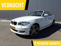 BMW 1-serie Cabrio - 118i|Xenon|18 inch|Leder|Cruise|143pk|