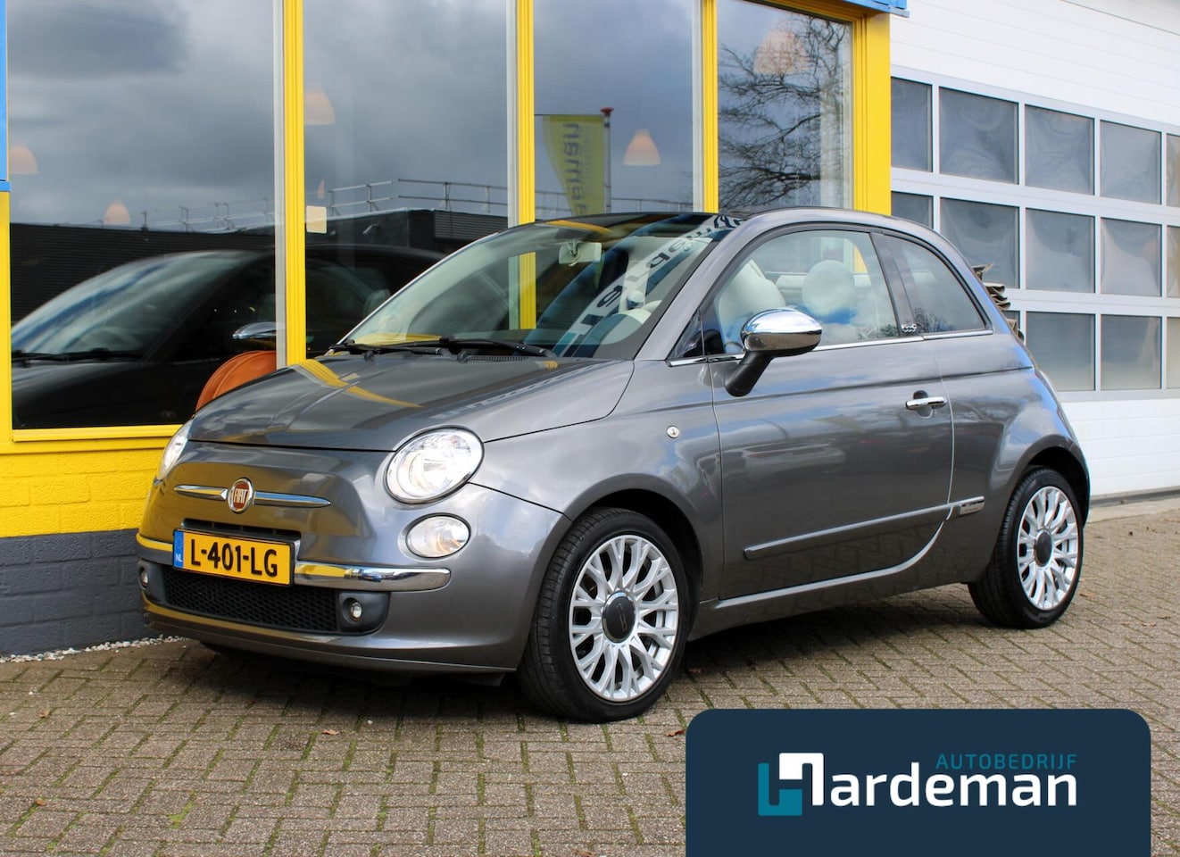 Fiat 500 C - 0.9 TwinAir Lounge Automaat Airco - AutoWereld.nl