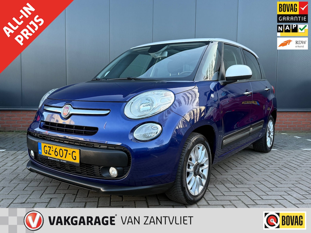Fiat 500 L - 0.9 TwinAir Lounge 0.9 TwinAir Lounge (12 mnd BOVAG-garantie) - AutoWereld.nl