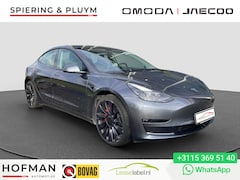 Tesla Model 3 - Performance AWD 75 kWh SOH 95% | Pano | Stoelverw |
