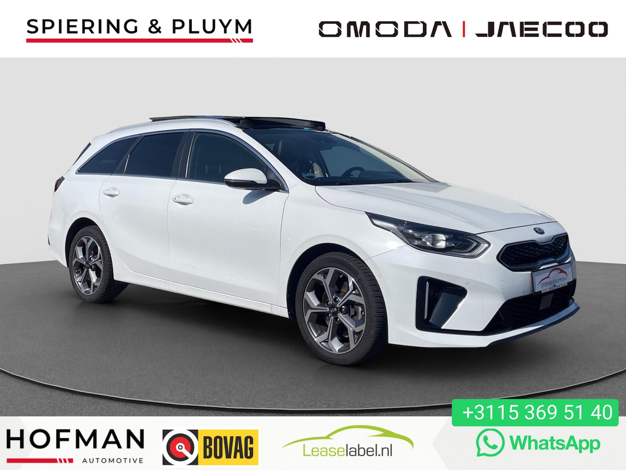 Kia Cee'd Sportswagon - Ceed 1.6 GDI PHEV ExecutiveLine | Pano | Keyless | Leder | Dealer ond. - AutoWereld.nl