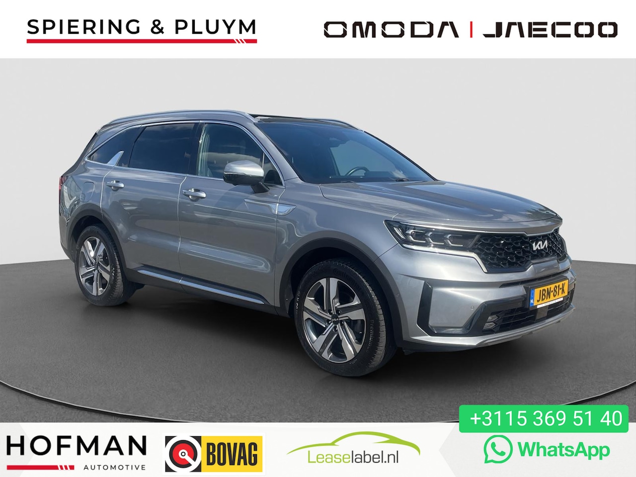 Kia Sorento - 1.6 PHEV 4WD ExecutiveLine | Pano | Trekhaak | Nappa Leder | Head-up | Donkere hemel | - AutoWereld.nl
