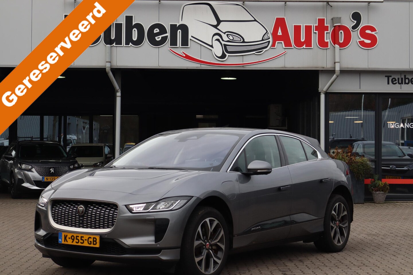 Jaguar I-PACE - EV320 S Business Pack 90 kWh 93% SOH, BTW Auto, 3 Fase Laden, 360 Camera, Cruise control, - AutoWereld.nl