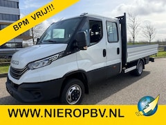 Iveco Daily - 50C180 Dubbelcabine Openlaadbak Airco Cruisecontrol Trekhaak BPM VRIJ
