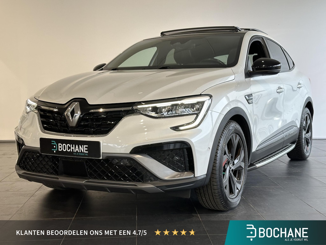 Renault Arkana - 1.6 E-Tech Hybrid 145 R.S. Line SCHUIF-/KANTELDAK | ADAPTIVE CRUISECONTROL | STOEL-/STUURV - AutoWereld.nl