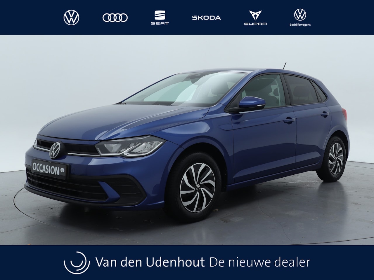 Volkswagen Polo - 1.0 TSI 95pk Life / Navigatie / Parkeersensoren - AutoWereld.nl