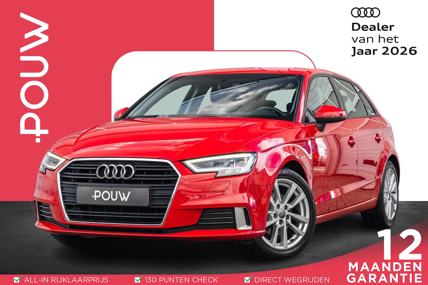 Audi A3 Sportback - 35 TFSI 150pk S-tronic CoD Advanced Edition | Stuurwiel Verwarmd | Navigatie - AutoWereld.nl