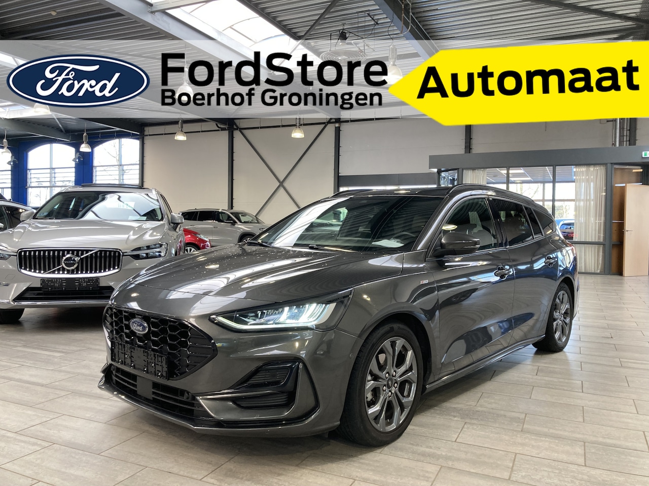 Ford Focus Wagon - Ecoboost Hybrid 155 pk ST-line | Winter Pack | LED | Camera | Adapt. Cruise | Apple Carpla - AutoWereld.nl