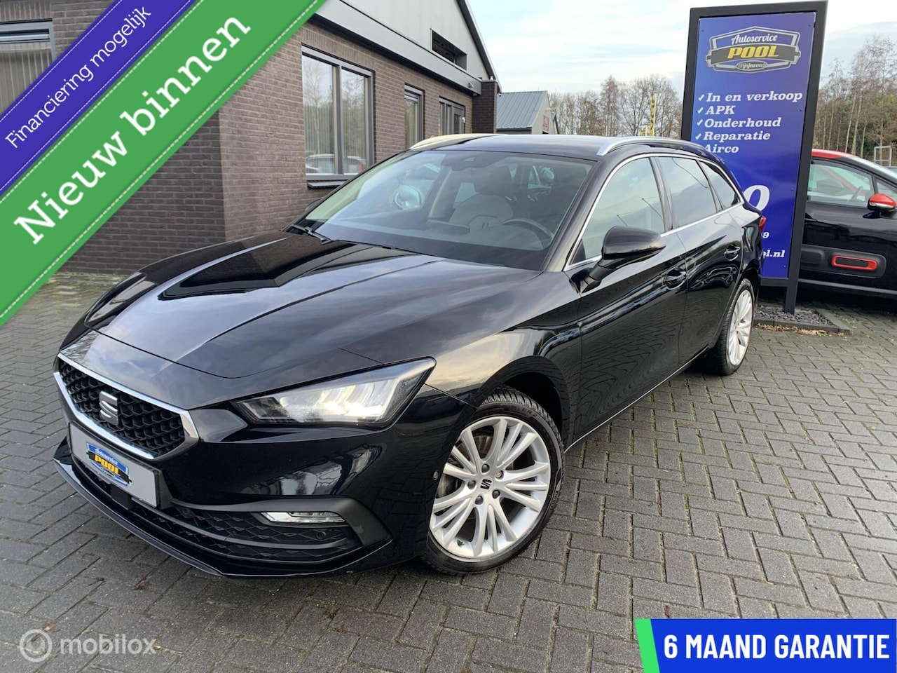 SEAT Leon Sportstourer - 1.5 TSI Launch Ed.|trekh|full option - AutoWereld.nl
