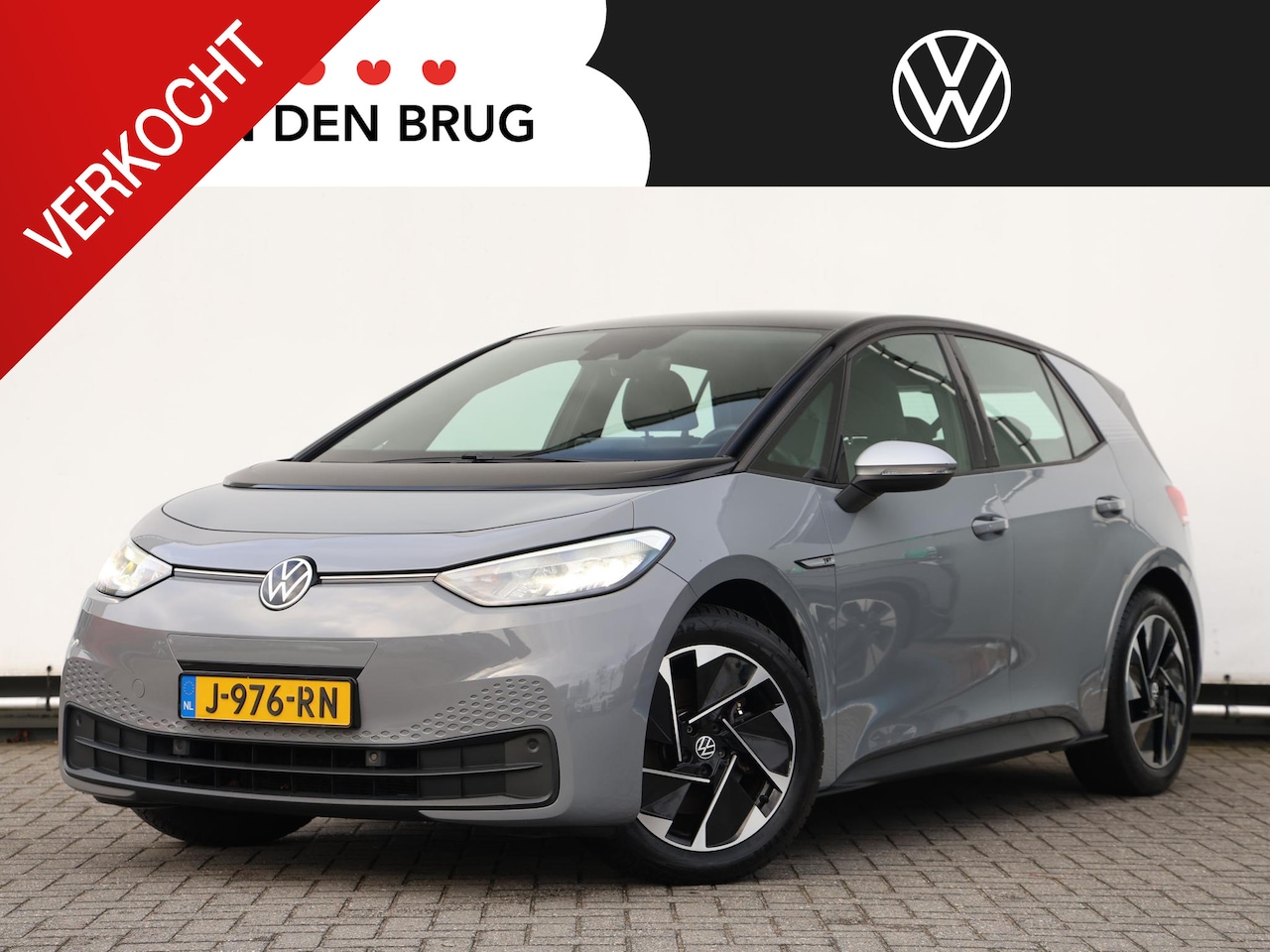 Volkswagen ID.3 - First 58 kWh 204pk | Navigatie | Led koplampen | Stoel/stuurverwarming | Trekhaak | Climat - AutoWereld.nl