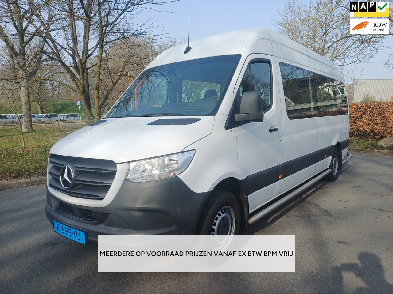 Mercedes-Benz Sprinter Tourer - 311 CDI L3 HD ROLSTOELLIFT/TAXI/VERLENGD/EX/BTW/EURO6/GROEPSVERVOER - AutoWereld.nl