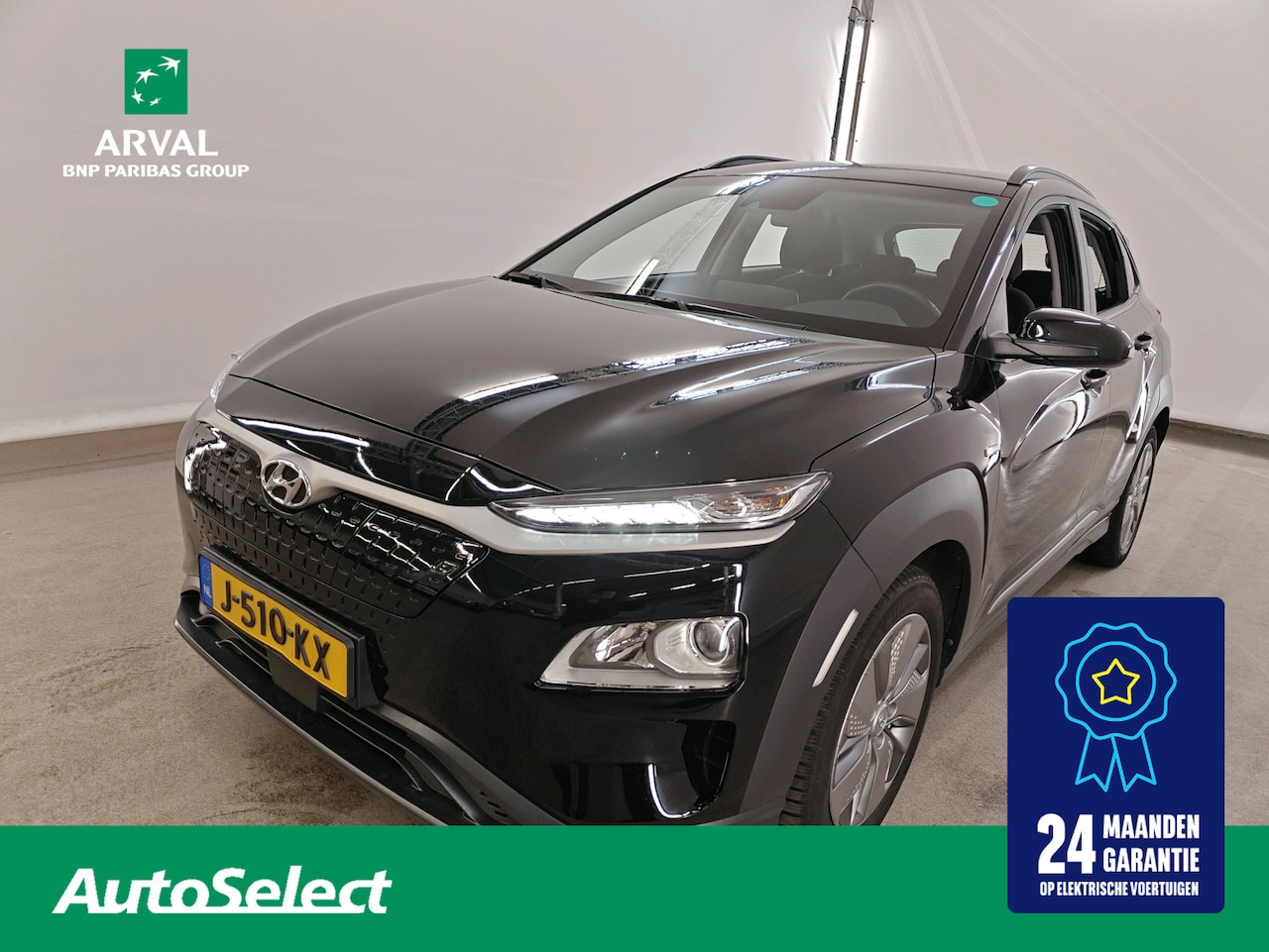 Hyundai Kona Electric - 64 kWh EV 204pk Comfort Smart | SOH 100% | Trekhaak voor fietsendrager | Apple CarPlay / A - AutoWereld.nl