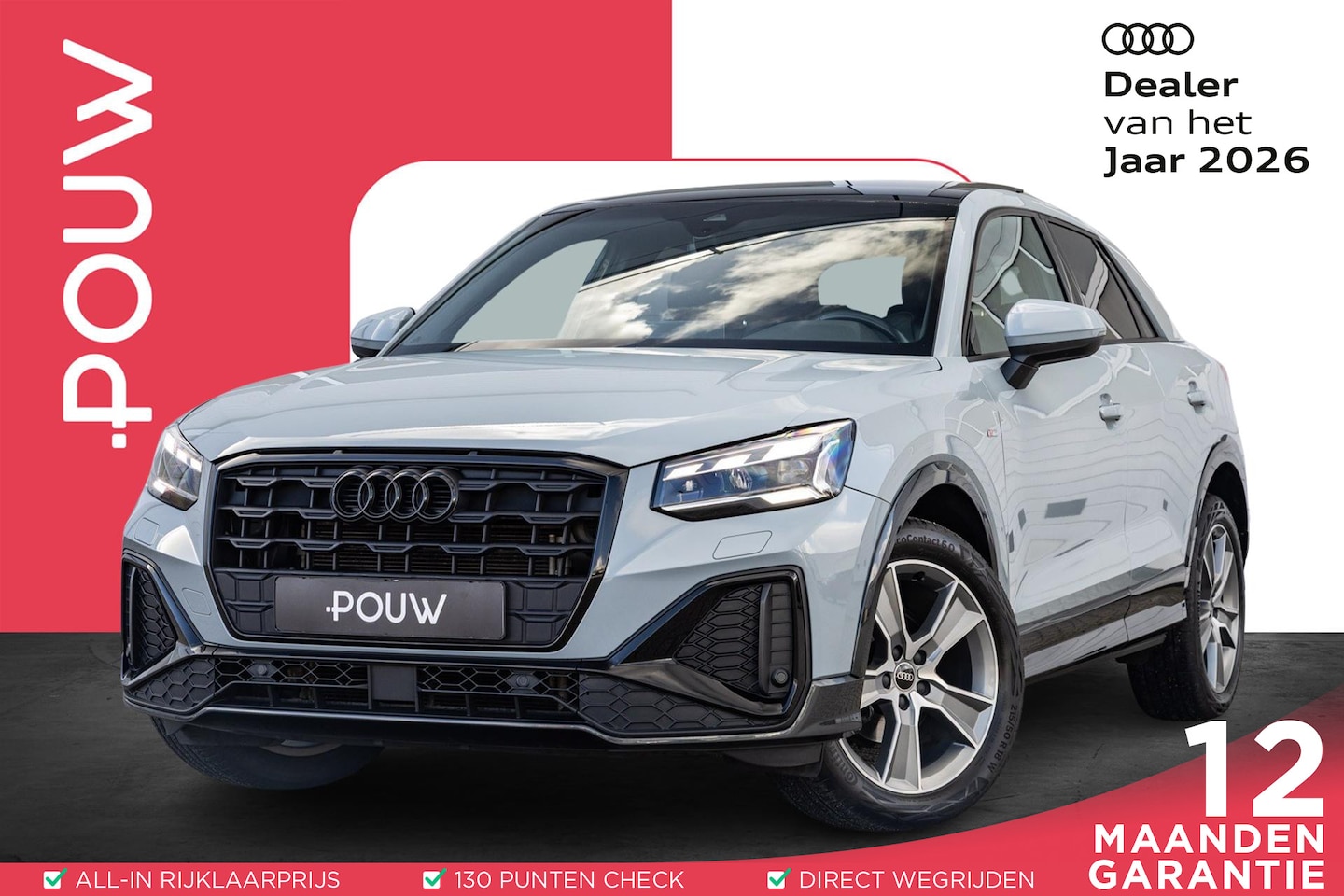 Audi Q2 - 35 TFSI 150pk S-tronic S Edition | Panoramadak | 18" Velgen | Airco Automatisch - AutoWereld.nl