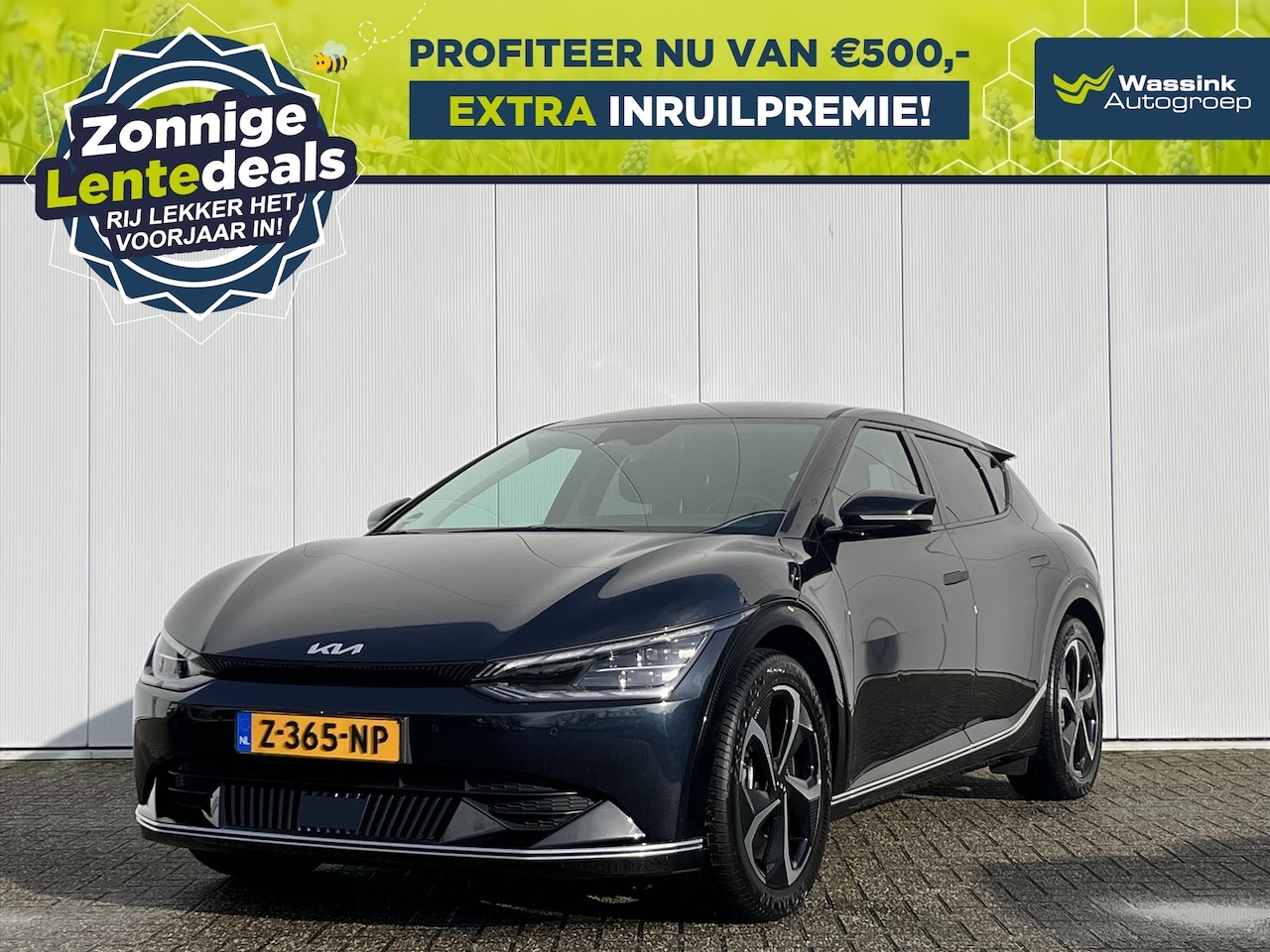 Kia EV6 - | 77.4kWh 229pk RWD Edition Advanced | LENTEDEALS | Adaptive Cruise Control | Lane Keeping - AutoWereld.nl