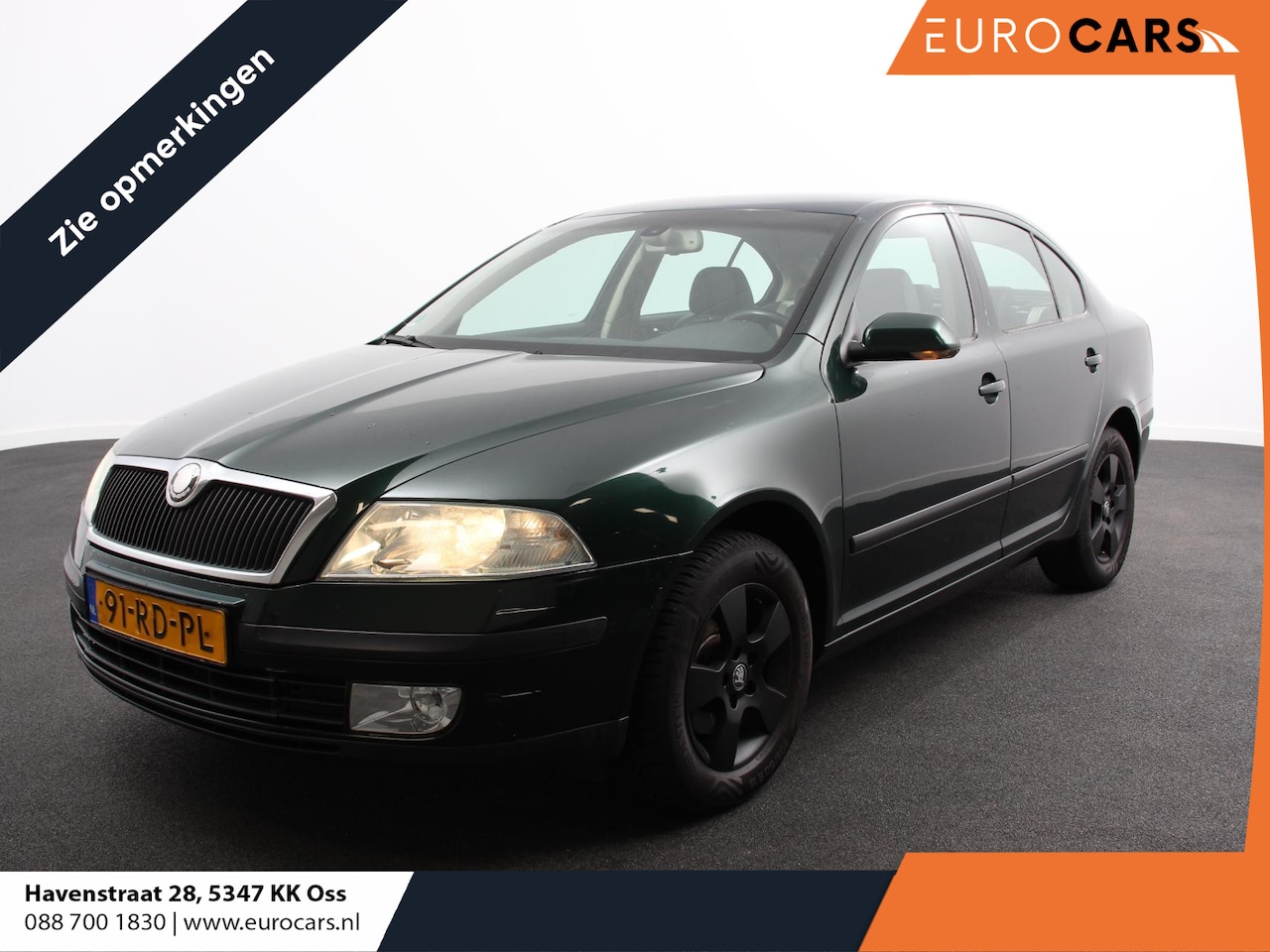 Skoda Octavia - 1.6 FSI Elegance | Airco | Lichtmetalen velgen | Elektrische ramen | Navigatie | Handel/ E - AutoWereld.nl