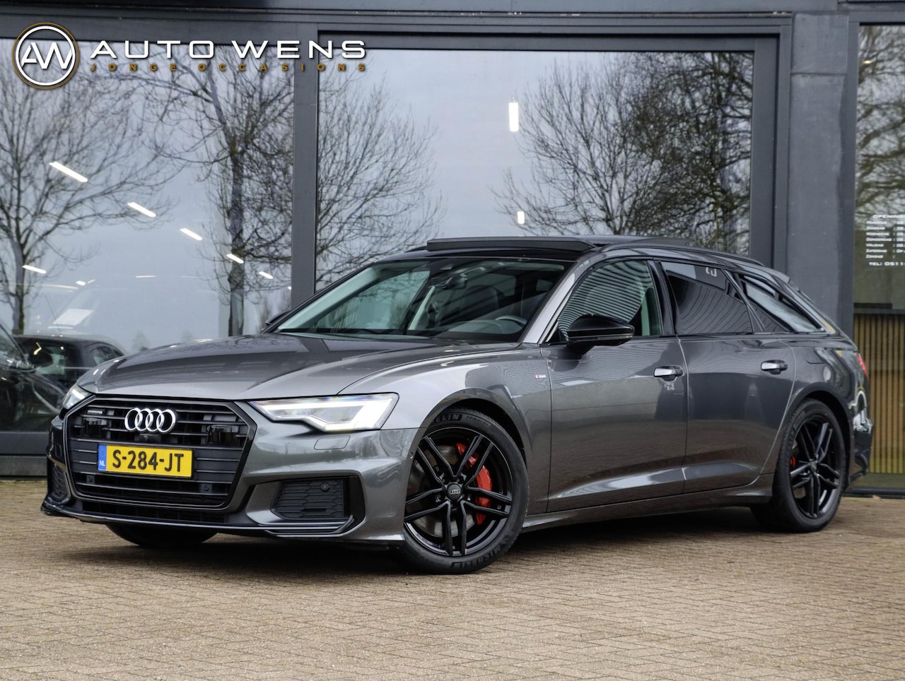 Audi A6 Avant - 55 TFSIe Quattro S Line Competition 367pk ACC Pano Trekhaak Headup 360 Cam - AutoWereld.nl