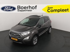 Ford EcoSport - EcoBoost 125PK Titanium | Trekhaak I Camera I Open dak I B&O I Dodehoek indicator