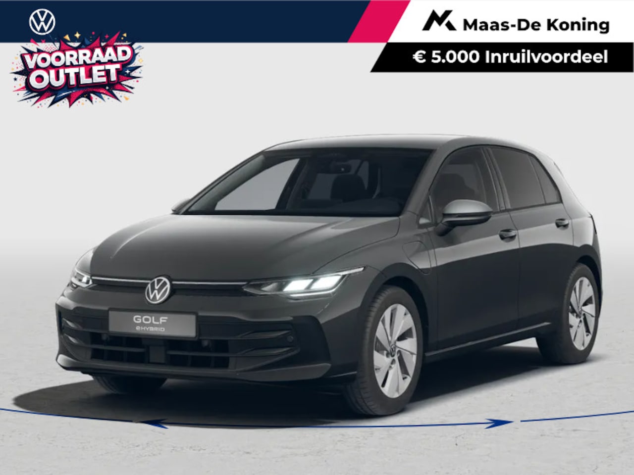 Volkswagen Golf - Life Edition 1.5 eHybrid 204 PK 6 versn. DSG PRIVATE LEASE VANAF €459P/M · Draadloze telef - AutoWereld.nl