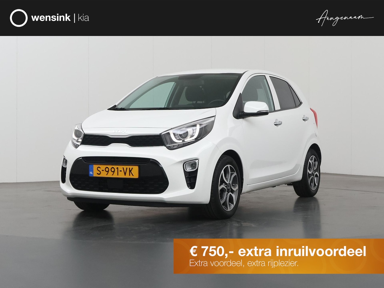 Kia Picanto - 1.0 DPi DynamicPlusLine | Keyless | Navigatie | Parkeercamera | Apple Carplay/Android Auto - AutoWereld.nl
