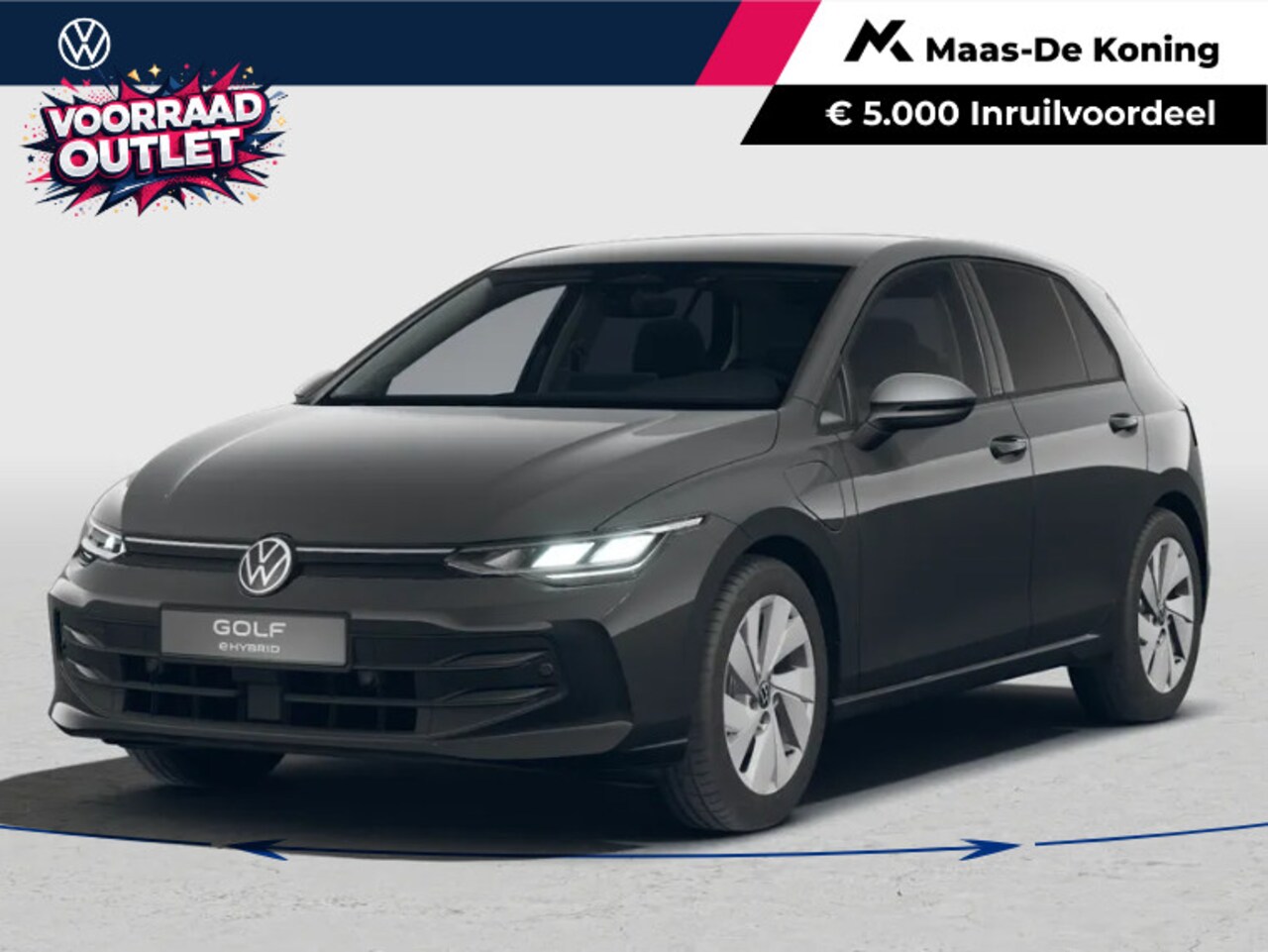 Volkswagen Golf - Life Edition 1.5 eHybrid 204 PK 6 versn.DSG PRIVATE LEASE VANAF €459P/M · Achteruitrijcame - AutoWereld.nl