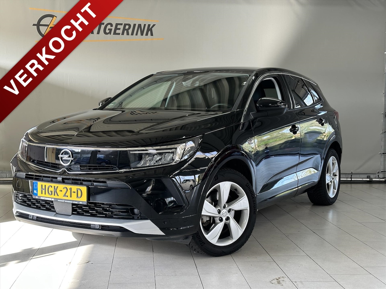 Opel Grandland - 1.6 Turbo Hybrid 225pk Auomaat Elegance* Winterpakket / Camera / ECC / PDC / LMV - AutoWereld.nl