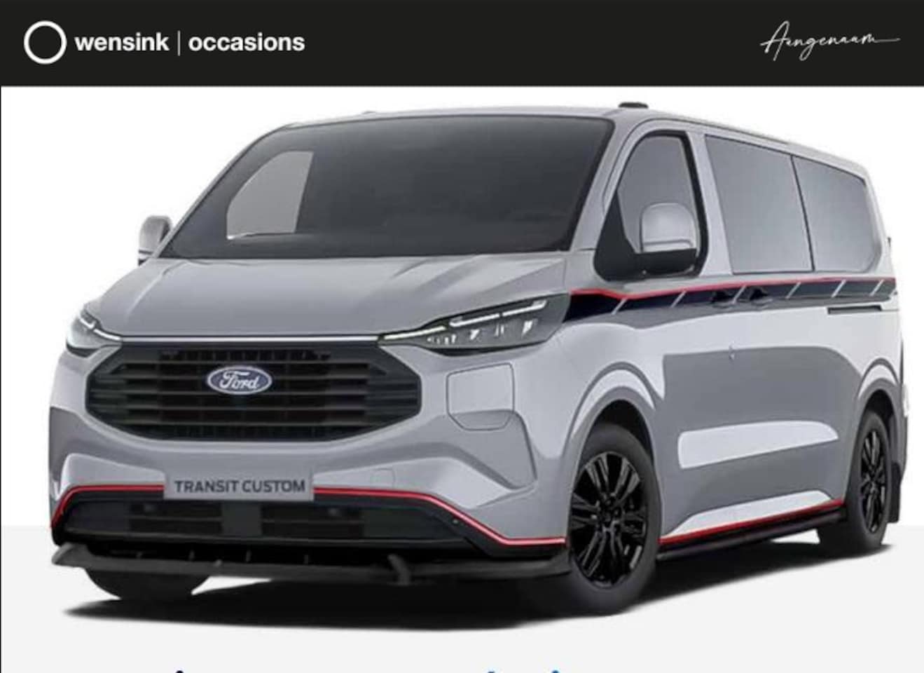 Ford Transit Custom - 320 2.5 PHEV L2H1 Grey Platinum Dubbele Cabine | Driver Assistance Pack Ultimate | Dubbele - AutoWereld.nl