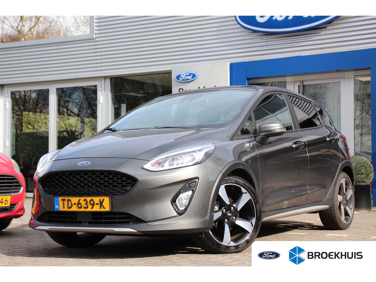 Ford Fiesta - 1.0EB Active | UNIEK! | AUTOMAAT! | NL-AUTO! | 1E EIGENAAR! | PANODAK | ADAPTIVE CRUISE | - AutoWereld.nl