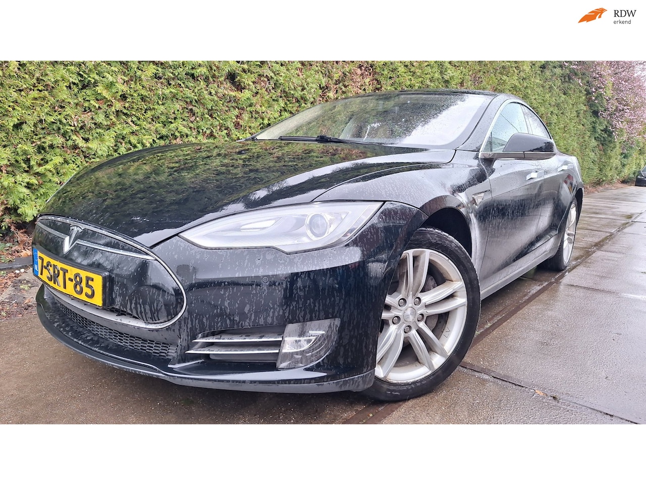 Tesla Model S - 85 Base (Lifetime Free Supercharge) ACTIERADIUS MAX 130 KM - AutoWereld.nl
