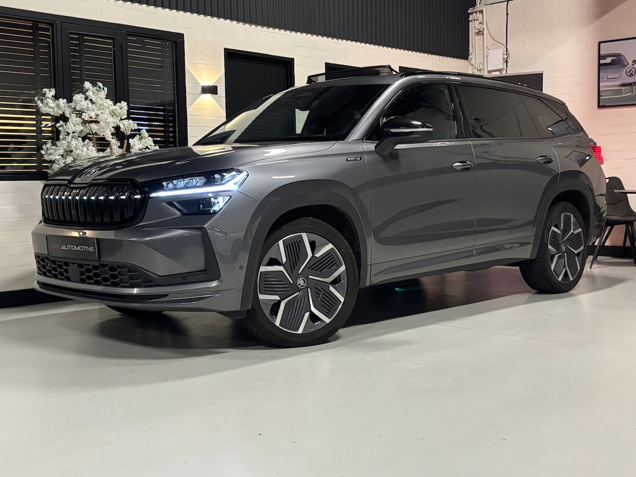 Skoda Kodiaq - 1.5 TSI MHEV Sportline Business 7p |Pano|HuD|360Cam|Memorry|Xenon|VOL| - AutoWereld.nl