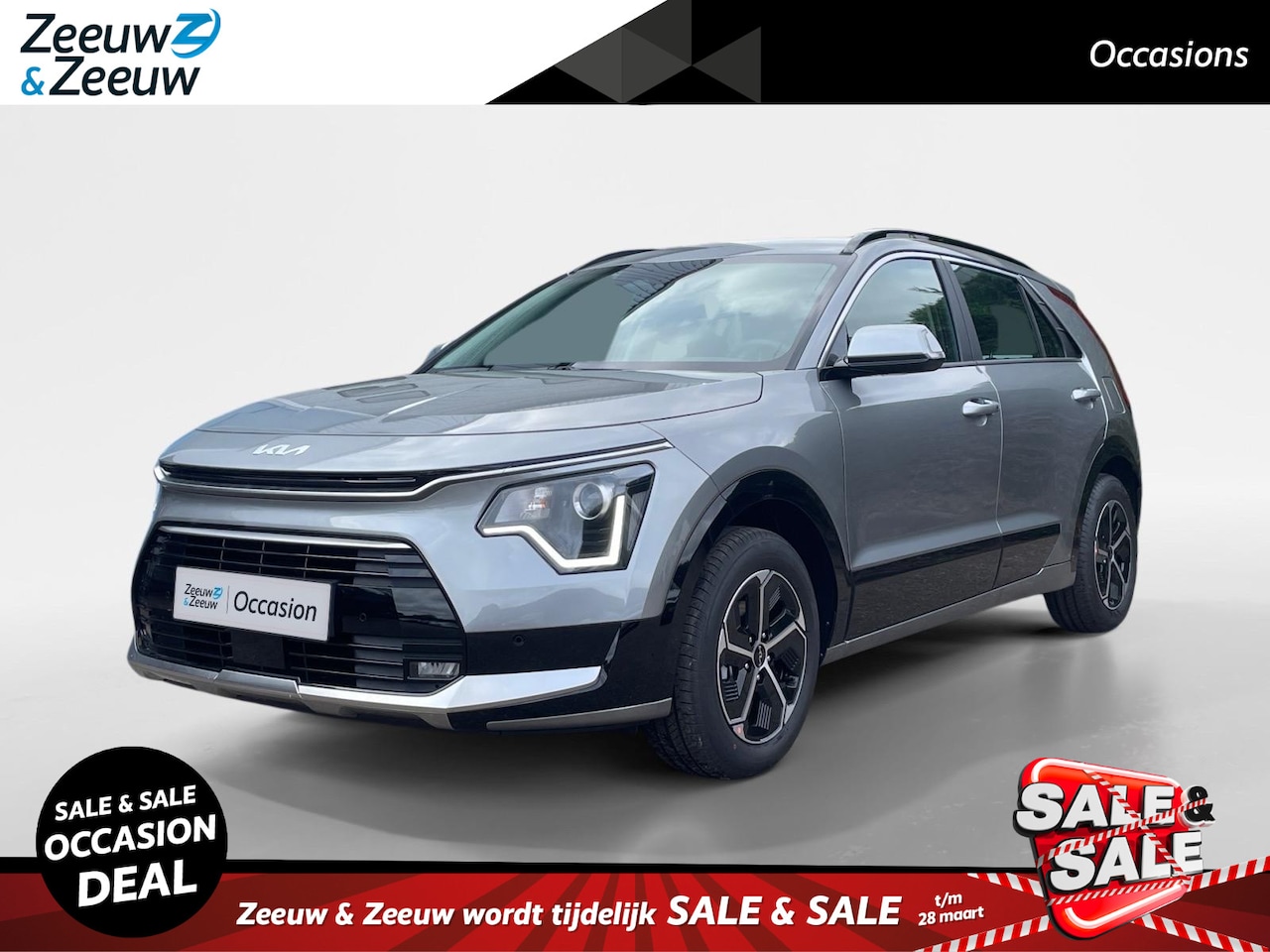 Kia Niro - 1.6 GDi Hybrid DynamicLine | Adaptive cruise control | Keyless entry | Navigatie | Climate - AutoWereld.nl