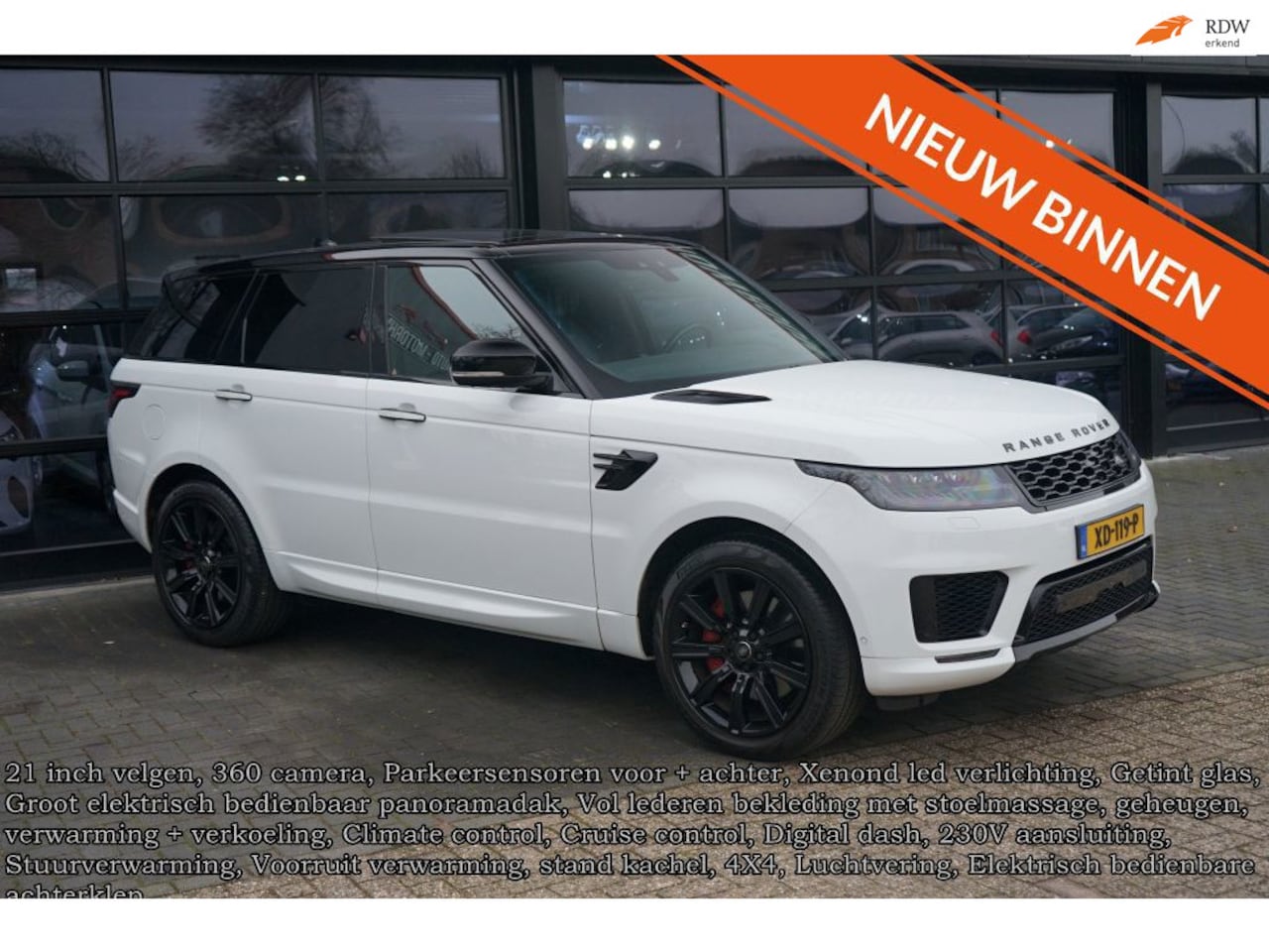 Land Rover Range Rover Sport - 2.0 P400e Autobiography Dynamic 2.0 P400e Autobiography Dynamic, Leder, Pano, Digidash, Key-less - AutoWereld.nl