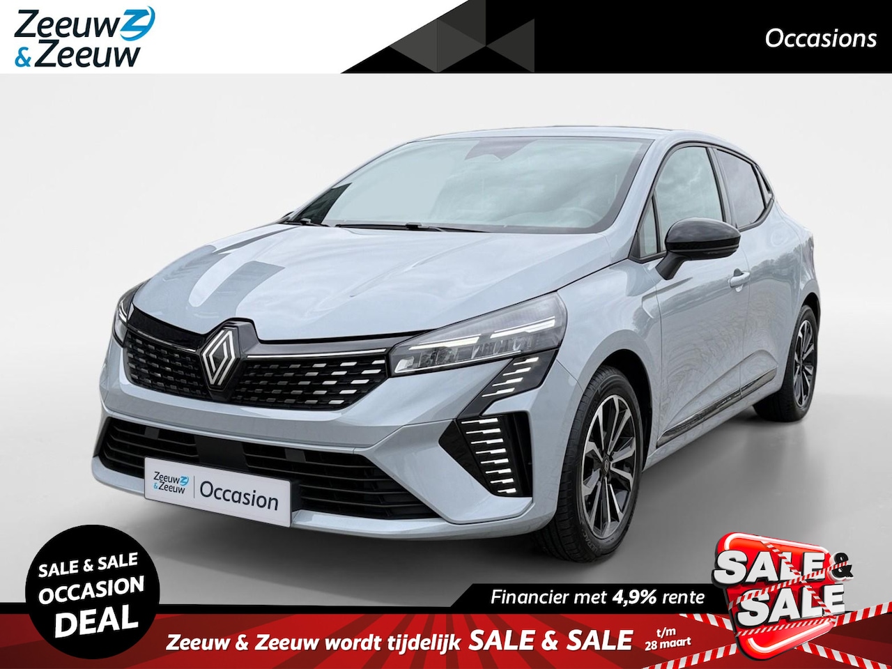 Renault Clio - 1.6 E-Tech Full Hybrid 145 techno Automaat | Digital Cockpit | 9,3'' Navi | Climate Contro - AutoWereld.nl