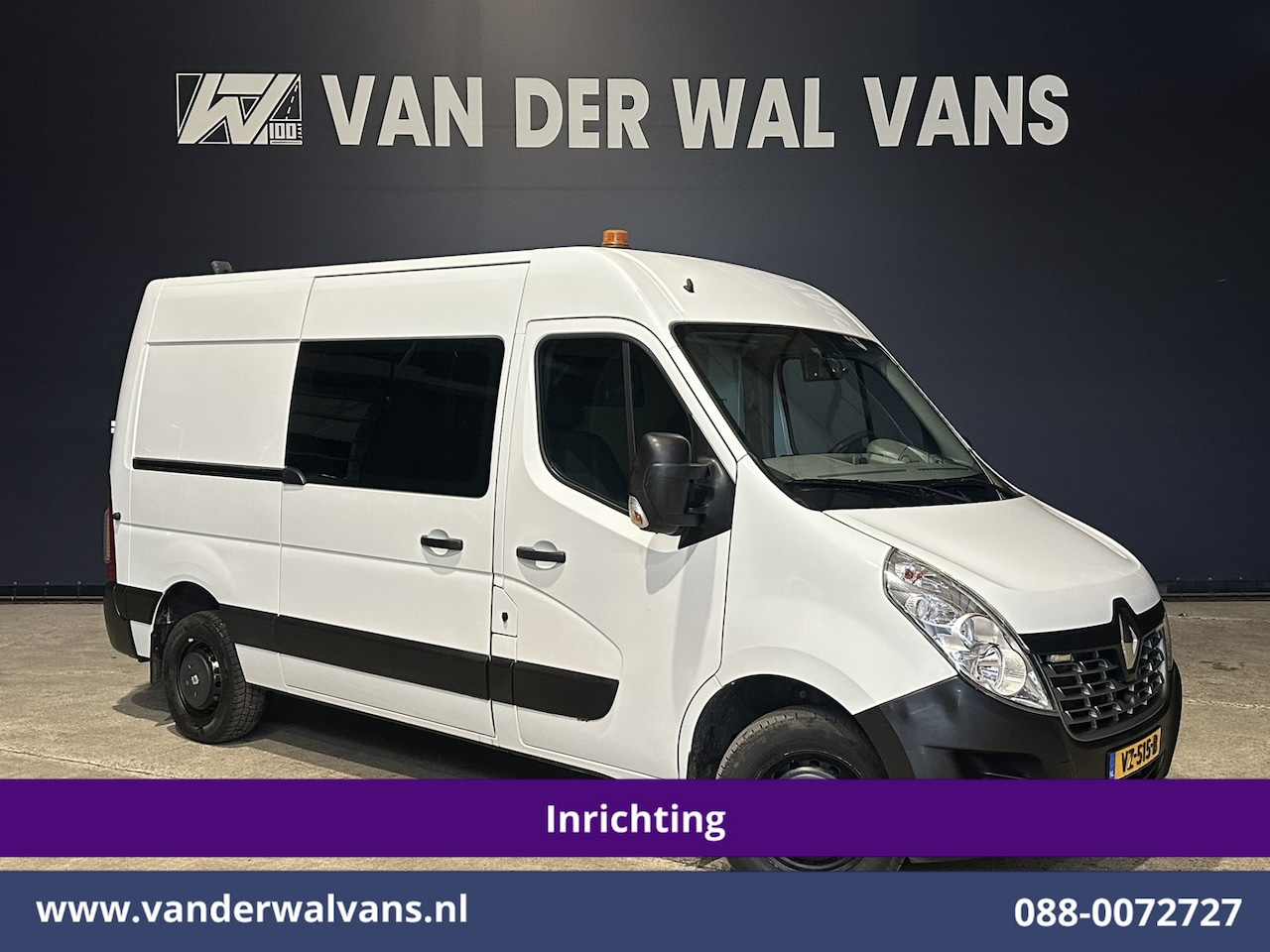 Renault Master - 2.3 dCi 136pk L2H2 inrichting Airco | Camera | Apple Carplay | Omvormer Chauffeursstoel, 2 - AutoWereld.nl