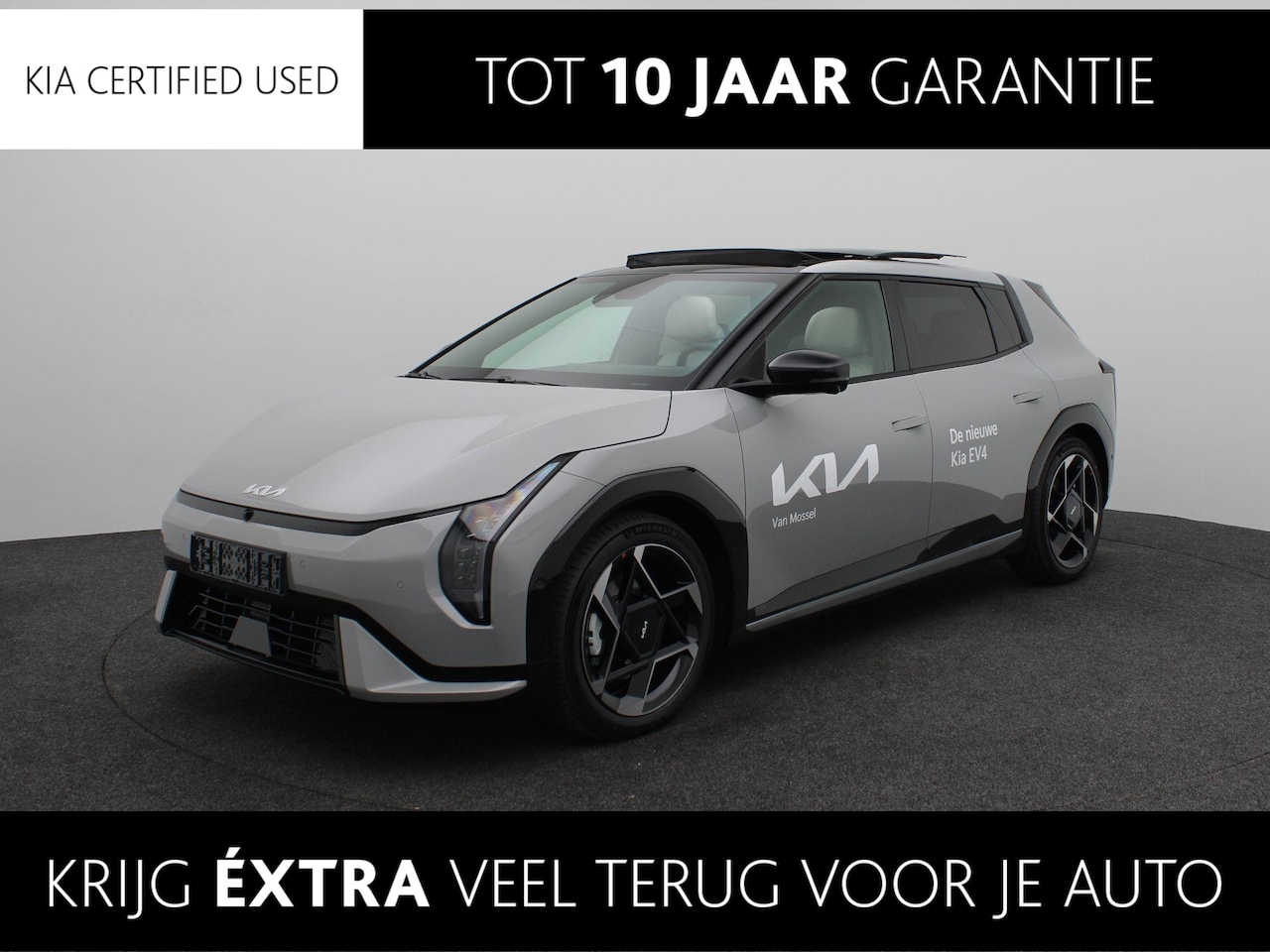Kia EV4 - Hatchback GT-PlusLine 81.4 kWh | DEMO | 360 Camera | Stoel Stuur verwarming | Stoel Ventil - AutoWereld.nl