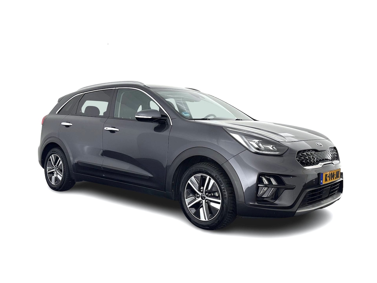 Kia Niro - 1.6 GDi Hybrid DynamicPlusLine (INCL.BTW) Aut. *LEATHER | FULL-LED | ADAPTIVE-CRUISE | BLI - AutoWereld.nl