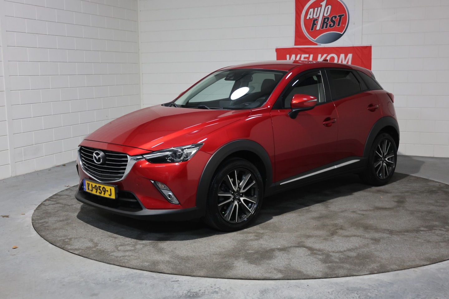 Mazda CX-3 - 2.0 SkyActiv-G 120 GT-M Line, NL, Camera, Navigatie, Cruise, Clima, Xenon, Hud, Leer, 18 i - AutoWereld.nl