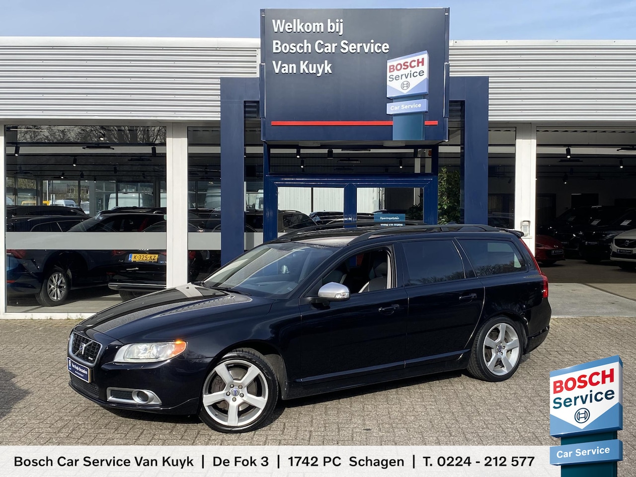 Volvo V70 - 2.5T R-Design / Automaat / NL-Auto / Dealer-Onderhouden! / 2e-Eigenaar! / Vol-Leder / Elek - AutoWereld.nl