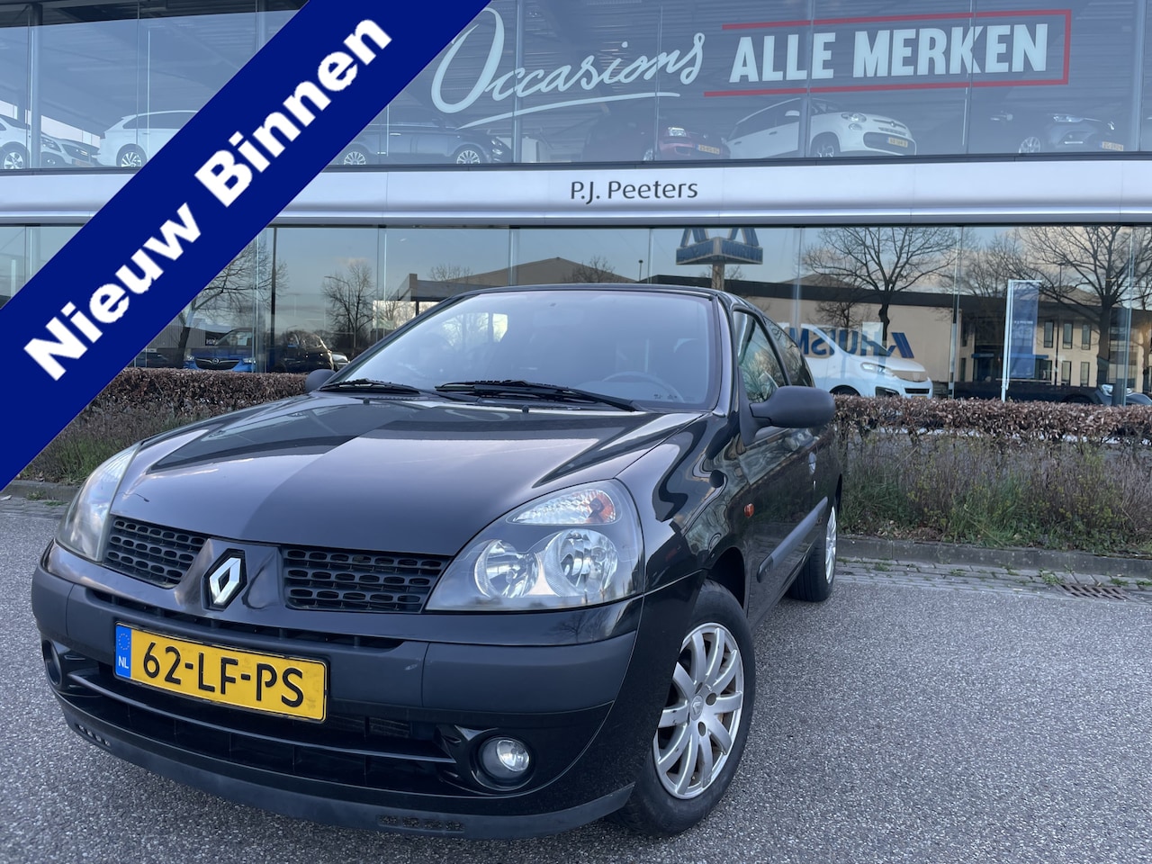 Renault Clio - 1.2-16V Dynamique Airco - Radio/cd speler - Elektrische ramen - Weinig km - Nieuwe apk tot - AutoWereld.nl