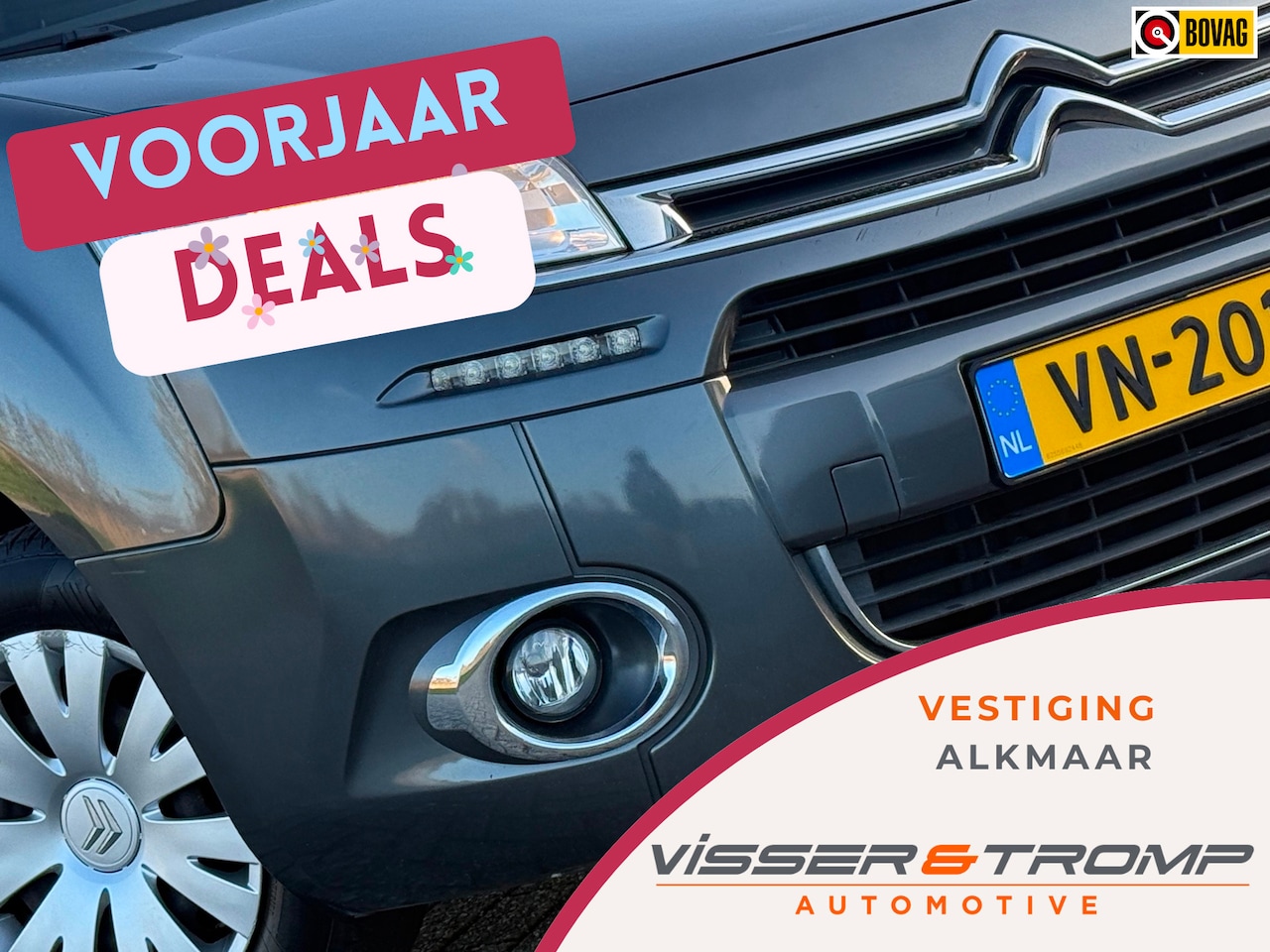 Citroën Berlingo - 1.6 HDI 500 Club - Gris Platinium - Slechts 48dkm - AC/Cruise/Bijrijdersbank - AutoWereld.nl