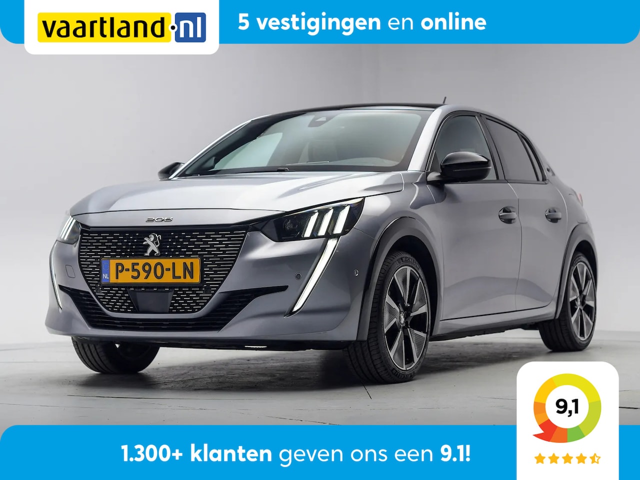 Peugeot e-208 - EV GT 350 50 kWh[Pano 360-Camera Stoelverwarming - AutoWereld.nl