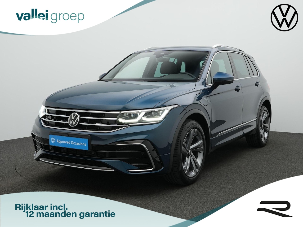 Volkswagen Tiguan - 1.4 TSI eHybrid 245 pk R-Line | Trekhaak | 360 Camera | Adaptief onderstel | IQ Light | St - AutoWereld.nl
