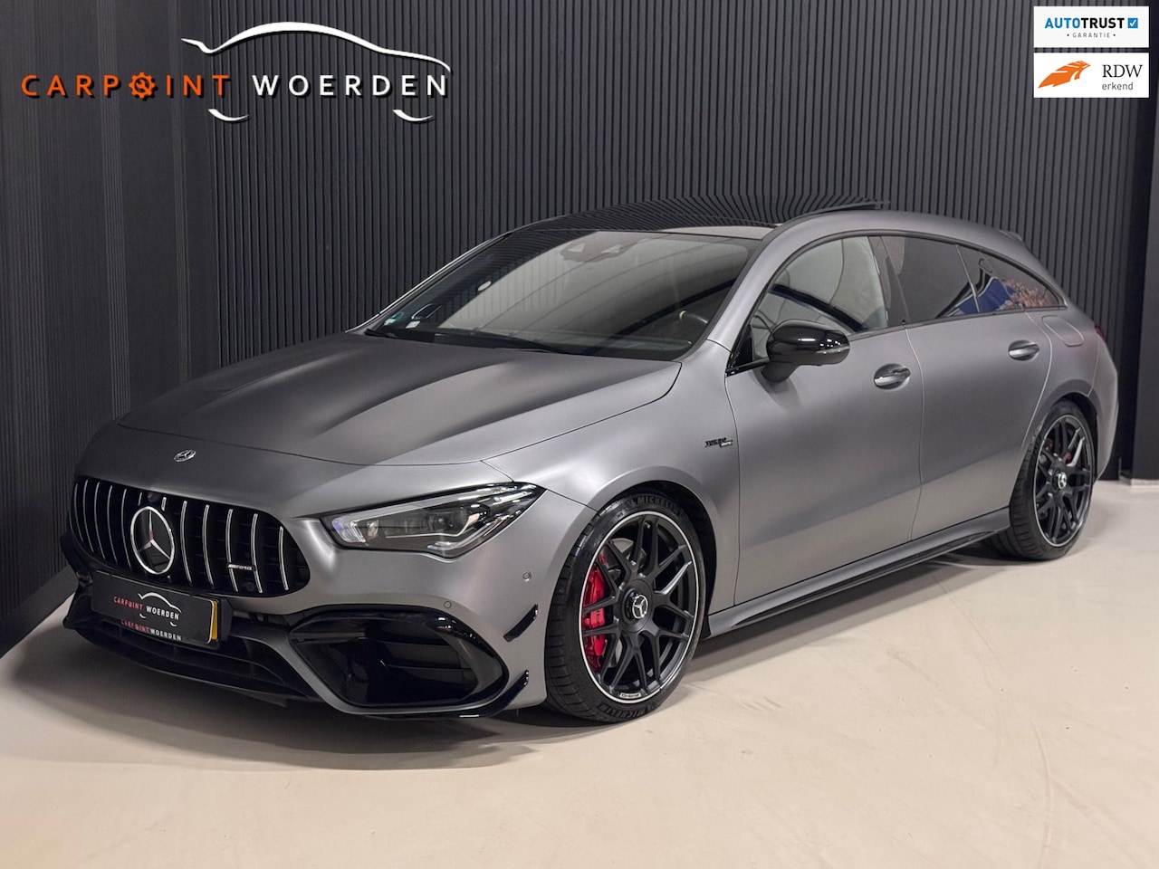 Mercedes-Benz CLA-klasse Shooting Brake - AMG 45 S 4MATIC+ PANO | SCHAALSTOELEN | BURMESTER | HUD - AutoWereld.nl
