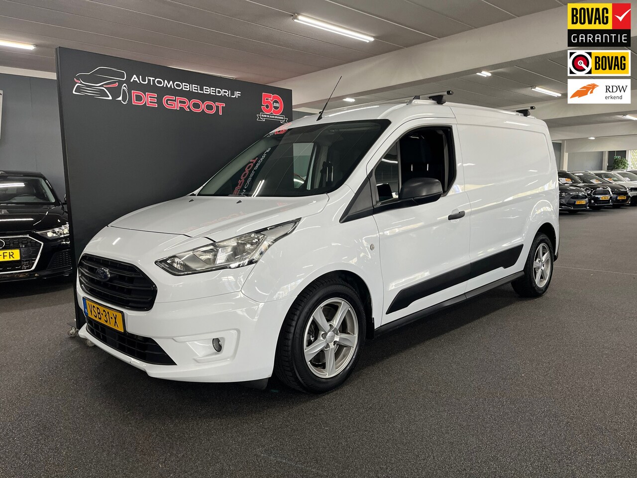 Ford Transit Connect - 1.5 EcoBlue L2 Trend / Automaat/ Nederlandse auto/ BTW auto/ Lengte 2/ Trekhaak - AutoWereld.nl