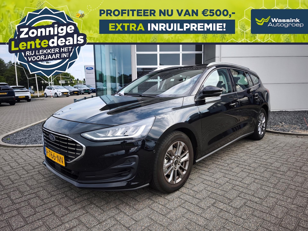 Ford Focus Wagon - 1.0 EcoBoost 125pk Titanium X Business | LENTEDEALS | Adaptive cruise control | Camera | B - AutoWereld.nl